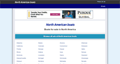 Desktop Screenshot of northamericaboats.com